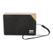 SolBeat black natural solar wireless speaker 
