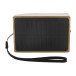 SolBeat black natural solar wireless speaker 