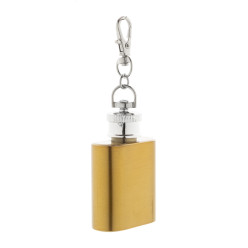 Vasco gold  RSS hip flask keyring 