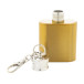 Vasco gold  RSS hip flask keyring 