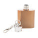 Vasco rose  RSS hip flask keyring 