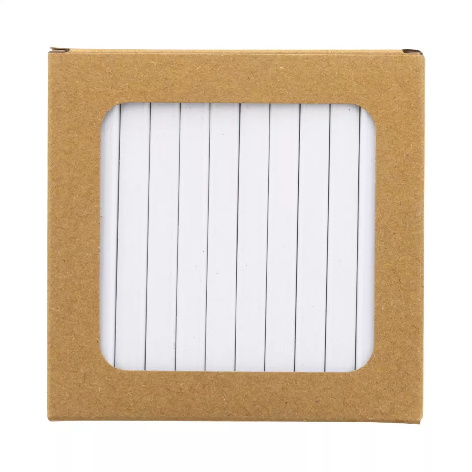 Printcil blanc  Ensemble de 12 crayons 