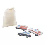 Zoofrik multicolour  puzzle game, vehicles 