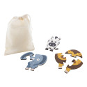 Zoofrik multicolour  puzzle game, animals 