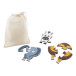 Zoofrik multi-couleurs  jeu de puzzle, animaux 