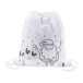 Julfar Bag B blanc  Sac piscine de Noël à colorier 