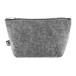 Refelt Beauty gris  Trousse de maquillage en RPET 