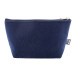 Refelt Beauty bleu foncé  Trousse de maquillage en RPET 