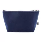 Refelt Beauty donker blauw  RPET cosmetische zak 