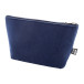 Refelt Beauty bleu foncé  Trousse de maquillage en RPET 