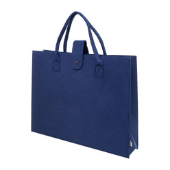 Refelt Shop Lux dark blue  RPET shopping bag 