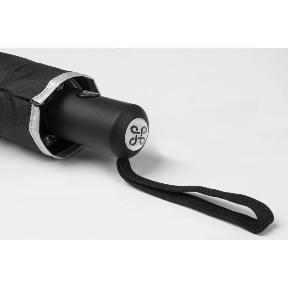 Ouragan noir  Parapluie RPET 