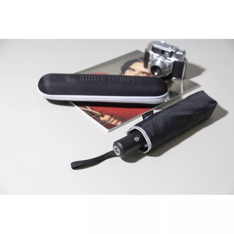 Ouragan noir  Parapluie RPET 