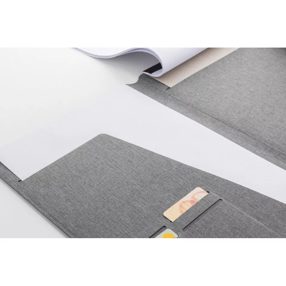 Wapudo A4 gris  porte-documents RPET 