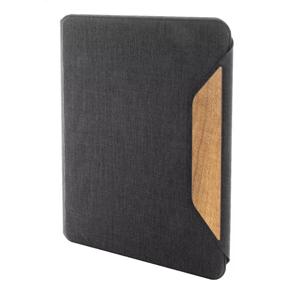 Wapudo A4 black  RPET document folder 