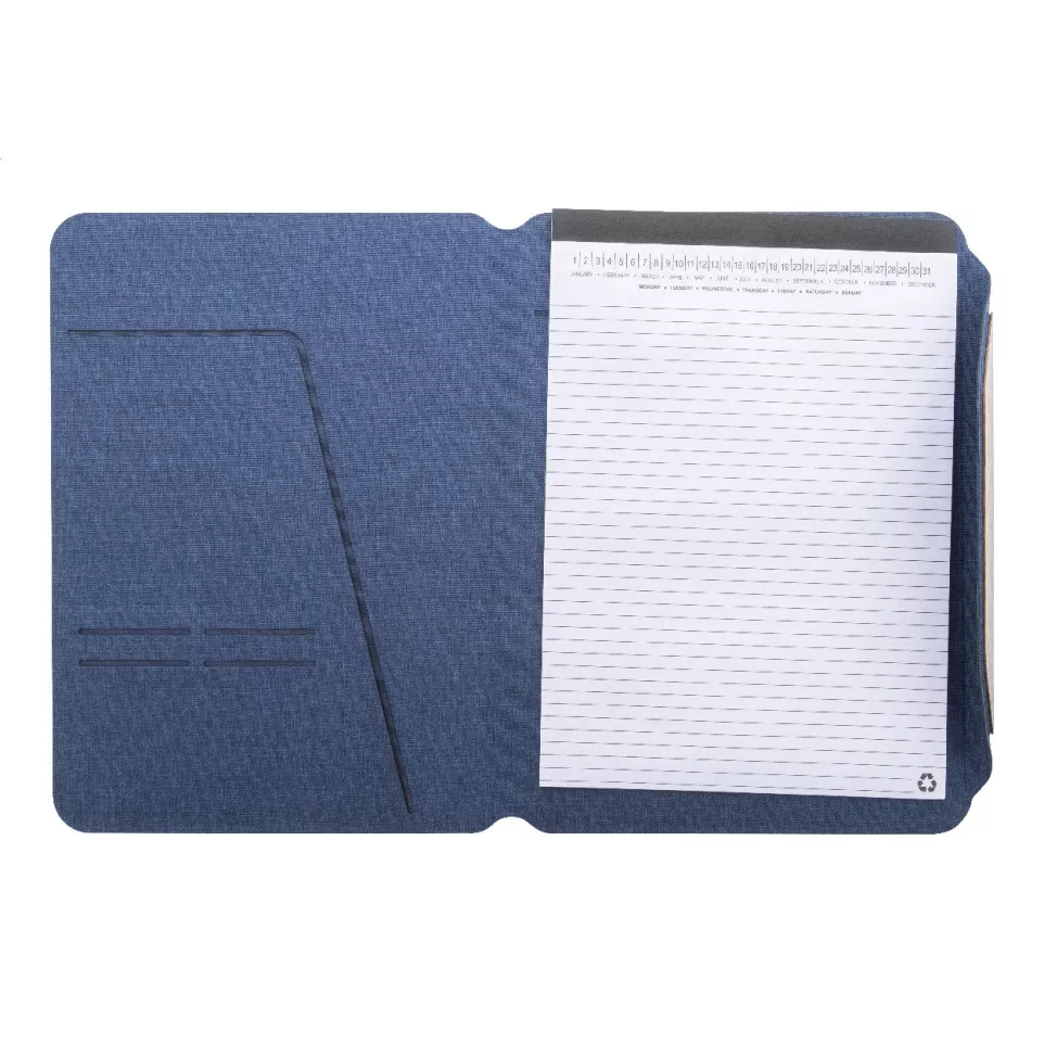 Wapudo A4 blue  RPET document folder 