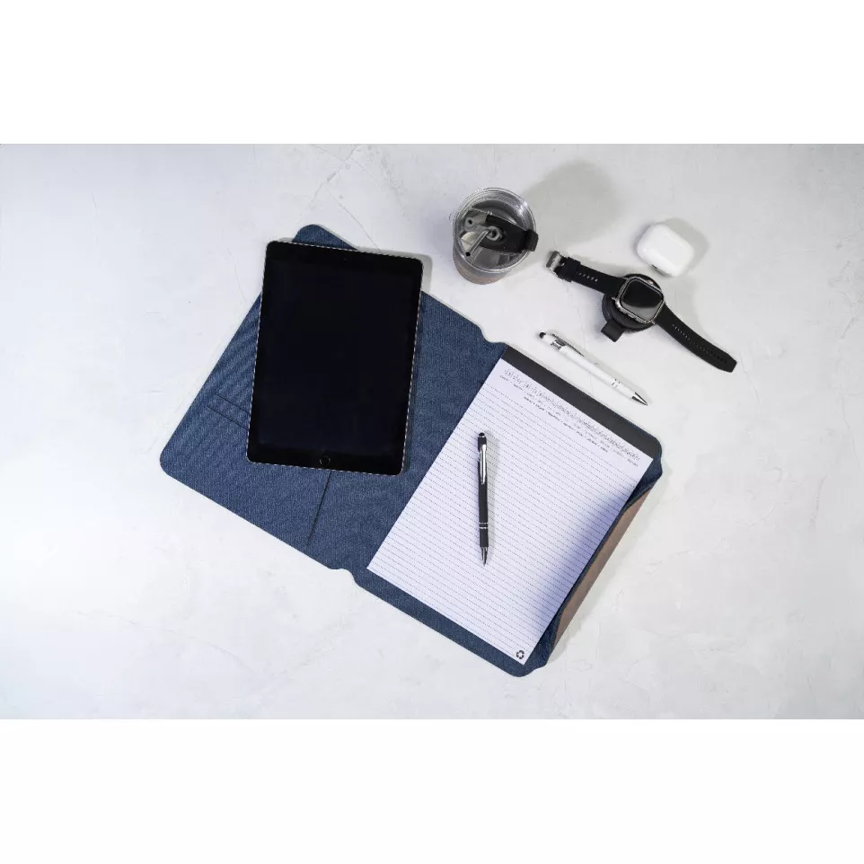 Wapudo A4 bleu  porte-documents RPET 