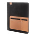 Capudo A4 black  recycled canvas document folder 