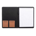Capudo A4 black  recycled canvas document folder 