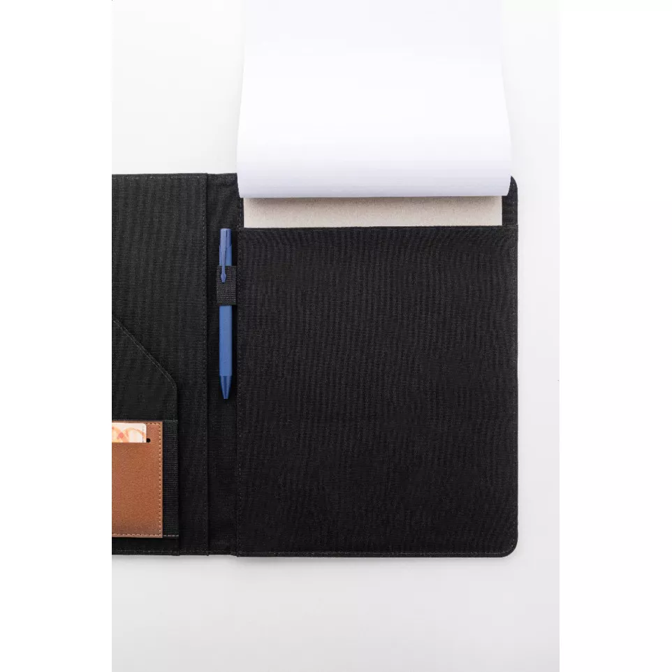 Capudo A4 black  recycled canvas...