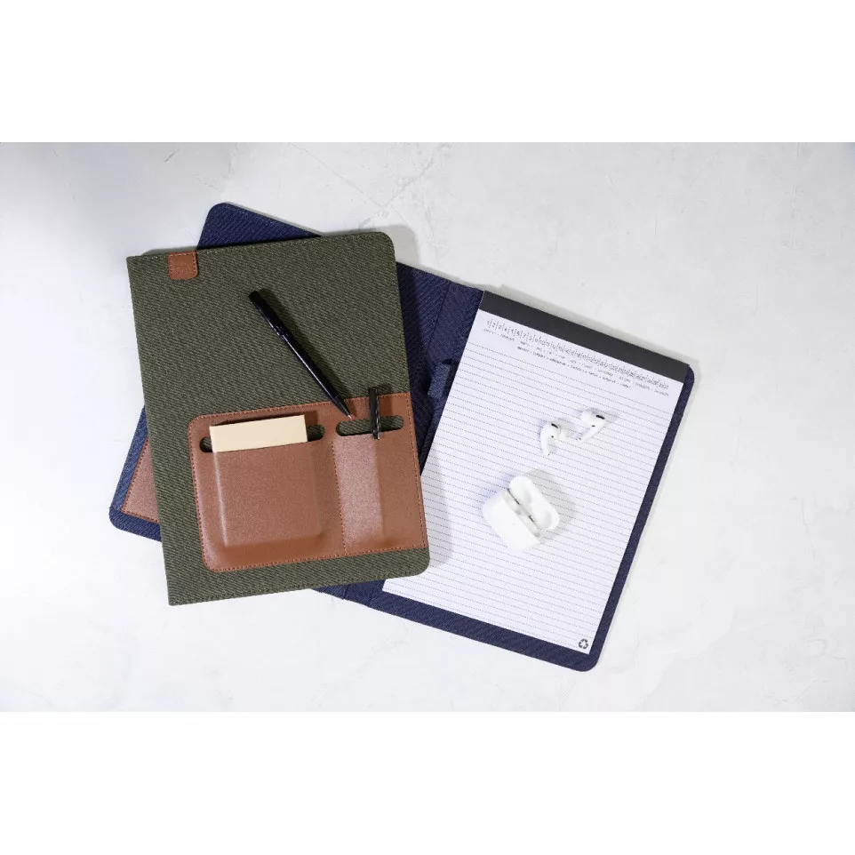 Capudo A4 groen  gerecyclede cava's...