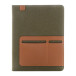 Capudo A4 green  recycled canvas document folder 