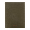 Capudo A4 green  recycled canvas document folder 