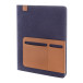 Capudo A4 blue  recycled canvas document folder 