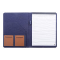 Capudo A4 blue  recycled canvas document folder 