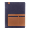 Capudo A4 blue  recycled canvas document folder 