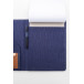 Capudo A4 blue  recycled canvas document folder 