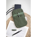 CanvaFon vert  Sac à l'épaule en canvas recyclé 