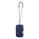 CanvaFon blue  recycled canvas crossbody mobile bag 