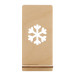Kannykka Creative naturelle  Porte-mobile de Noël, flocon de neige 