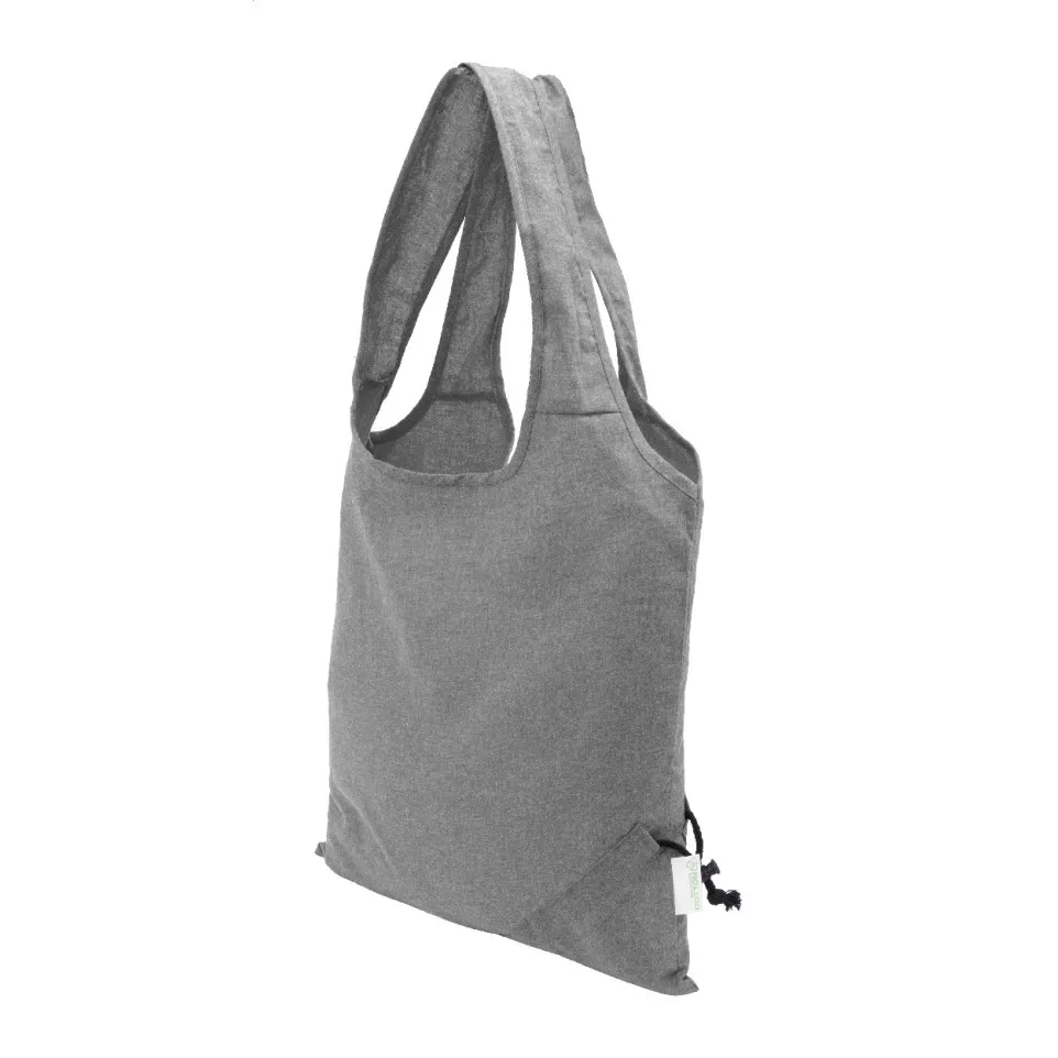 Forpex gris  Sac shopping pliable 