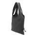 Forpex black  foldable shopping bag  