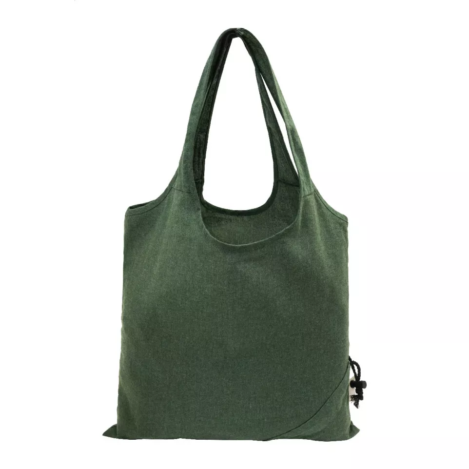 Forpex vert  Sac shopping pliable 