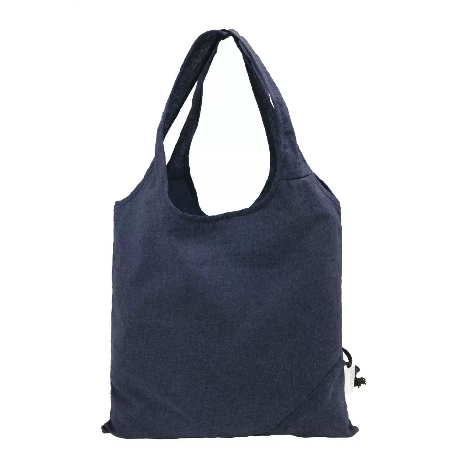 Forpex bleu foncé  Sac shopping pliable 