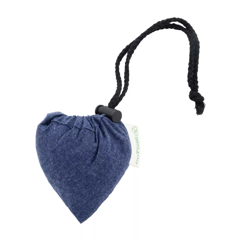 Forpex bleu  Sac shopping pliable 