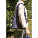 Forpex bleu  Sac shopping pliable 