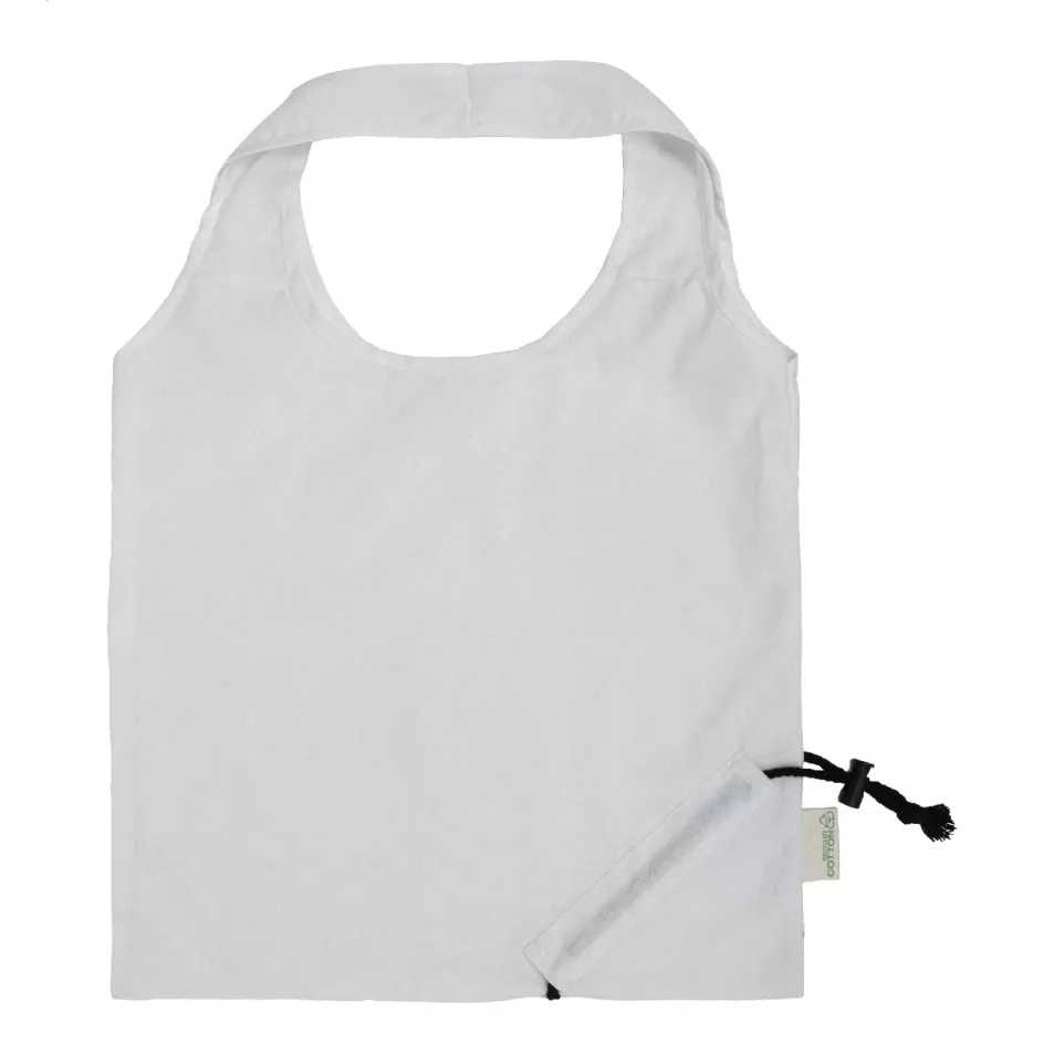 Forpex blanc  Sac shopping pliable 