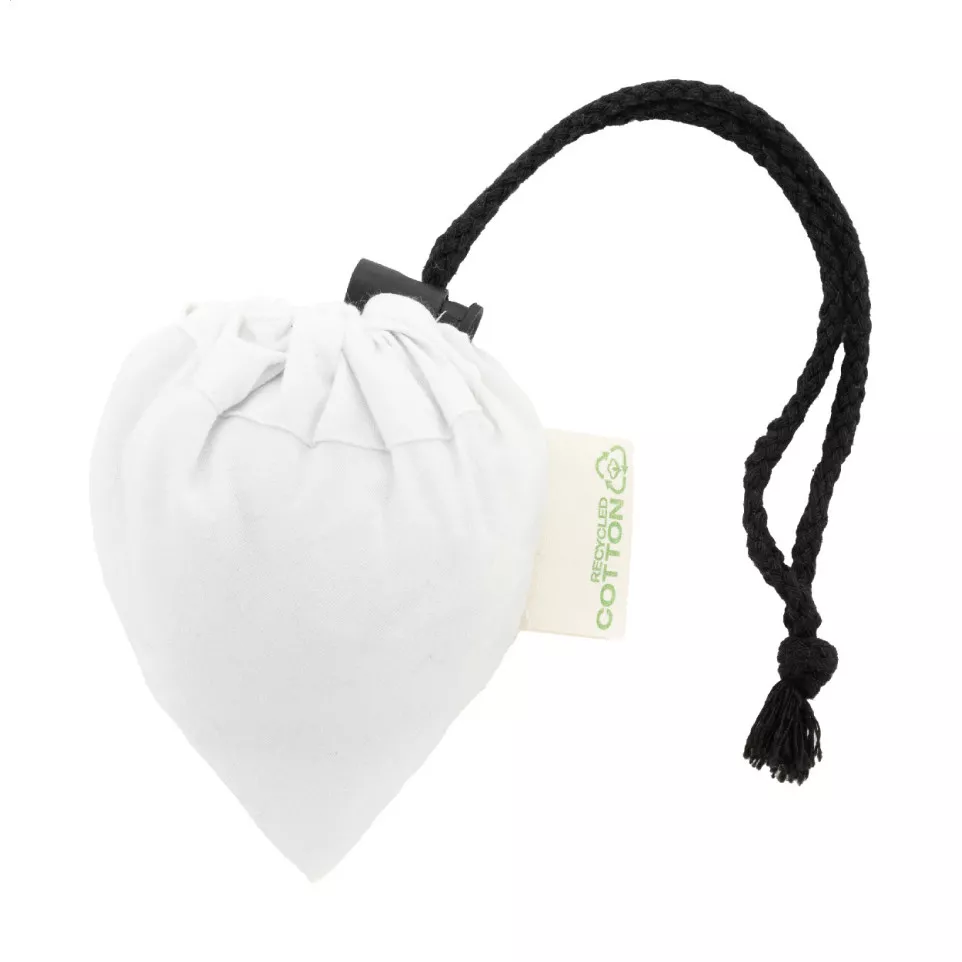 Forpex white  foldable shopping bag  