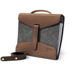 Yaka File Holder, Brown