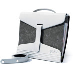 Yaka white ring binder