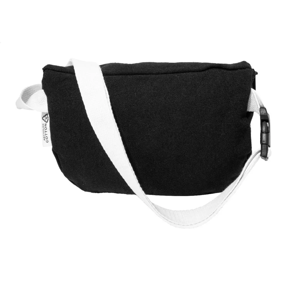 Rekan Hip noir  Sac banane en canvas...