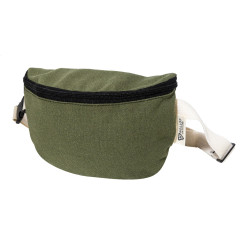 Rekan Hip groen  gerecycled canvas heuptasje 