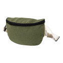 Rekan Hip groen  gerecycled canvas heuptasje 