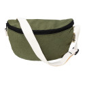 Rekan Hip green  recycled canvas waist bag 