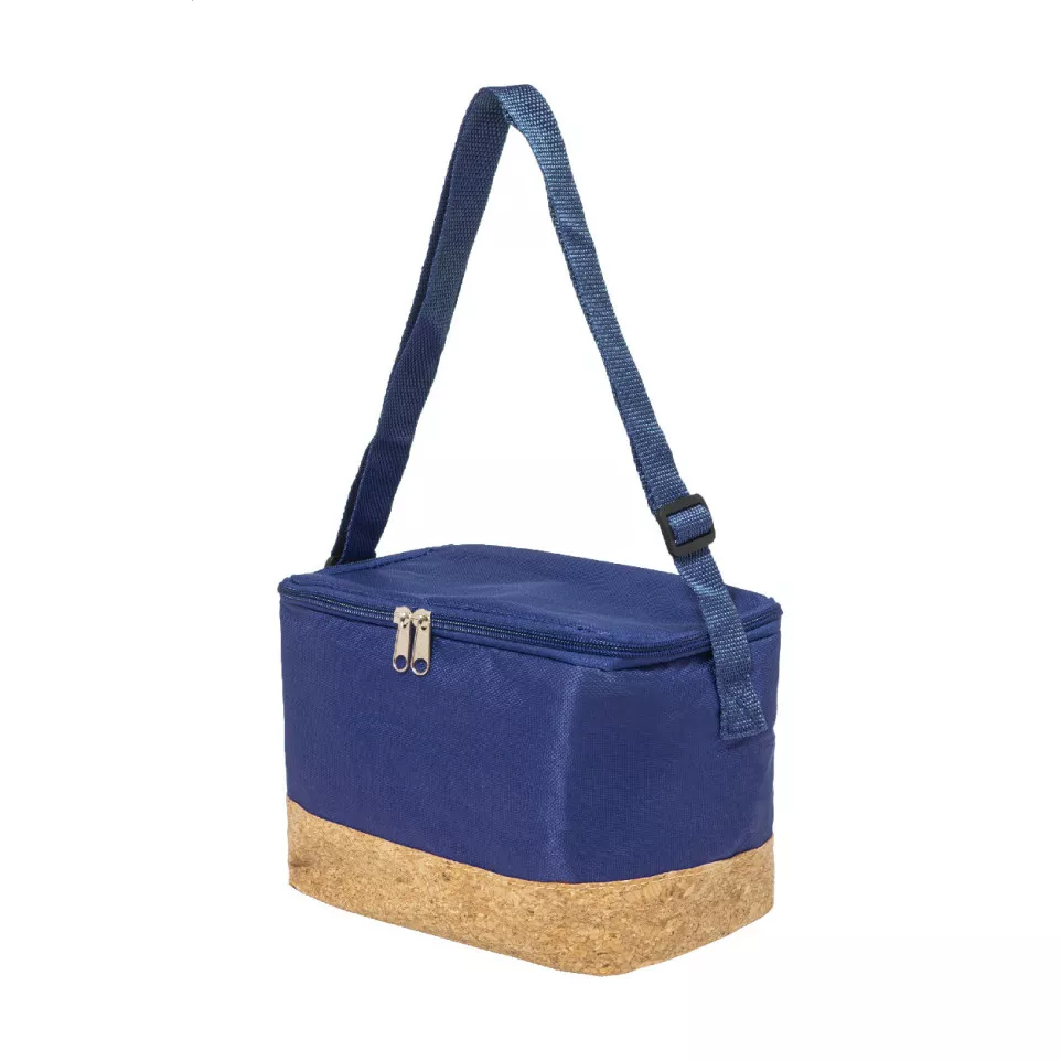 Kooper blauw  RPET koeler tas 