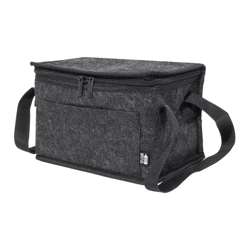 Refelt Cool dark grey  RPET cooler bag 